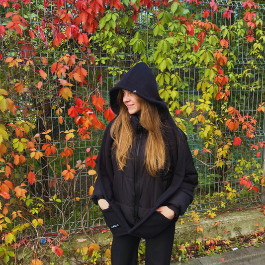 Écharpe à Capuche Amovible en Polaire – Scoodie 2-en-1