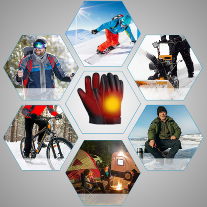 USB Heated Gloves – Fleece Lining &amp; Adjustable Heating