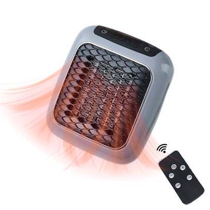 Mini Chauffage Électrique – Chauffage Mural Compact avec Télécommande