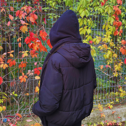 Écharpe à Capuche Amovible en Polaire – Scoodie 2-en-1