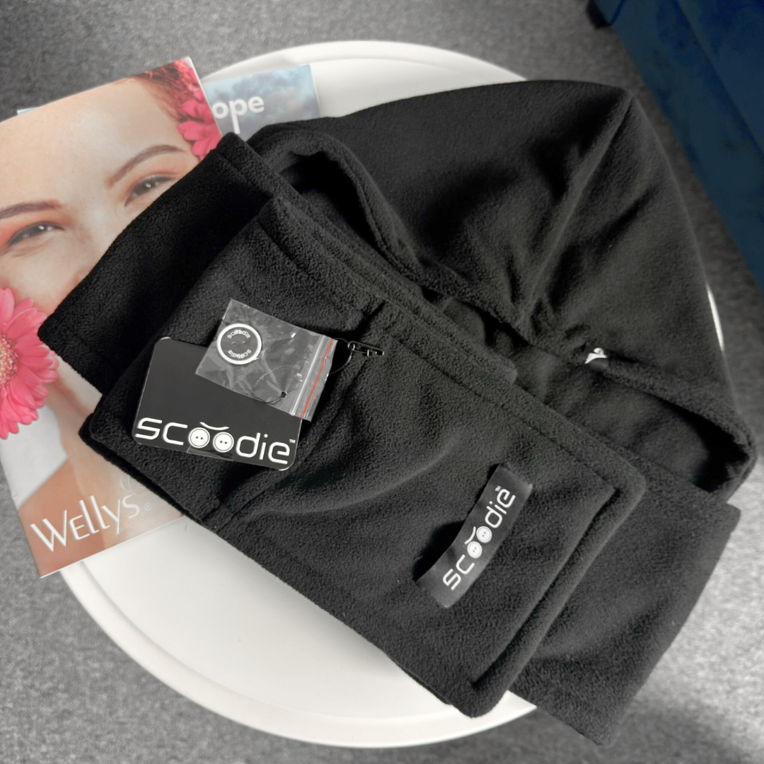 Écharpe à Capuche Amovible en Polaire – Scoodie 2-en-1